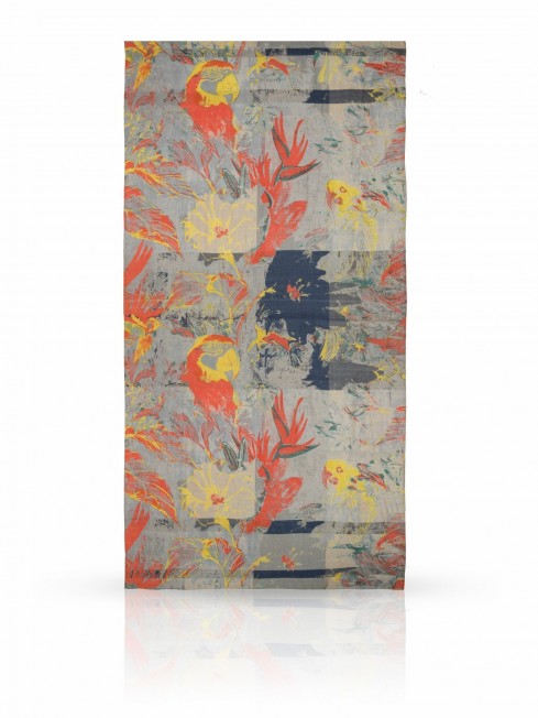 Палантин Женский SN-BIG.MACAO/BLUE.SILV